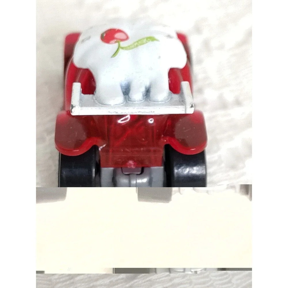 Hot Wheels Dessert Drifter Translucent Red Gelatin Sundae Diecast Car 1:64 Scale